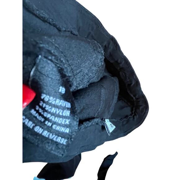 Briggs pull on lace hem stretch capris size 18 Excellent Elastic waist comfy - Picture 7 of 7